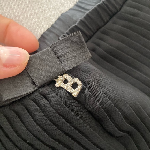 Bluemarine y2k fuzzy black mesh lingerie - Picture 9 of 11